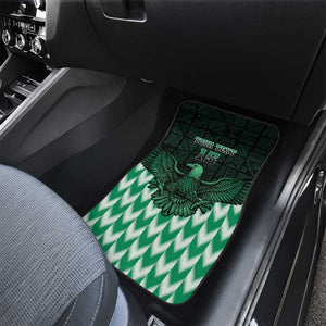 Custom Nigeria Football Car Mats African Pattern