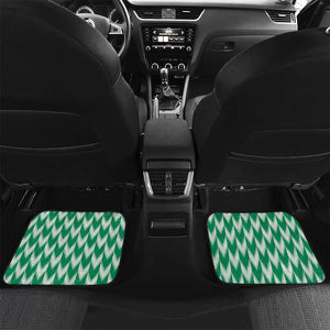 Custom Nigeria Football Car Mats African Pattern