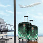 Custom Nigeria Football Luggage Cover African Pattern
