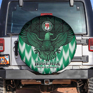 Custom Nigeria Football Spare Tire Cover African Pattern