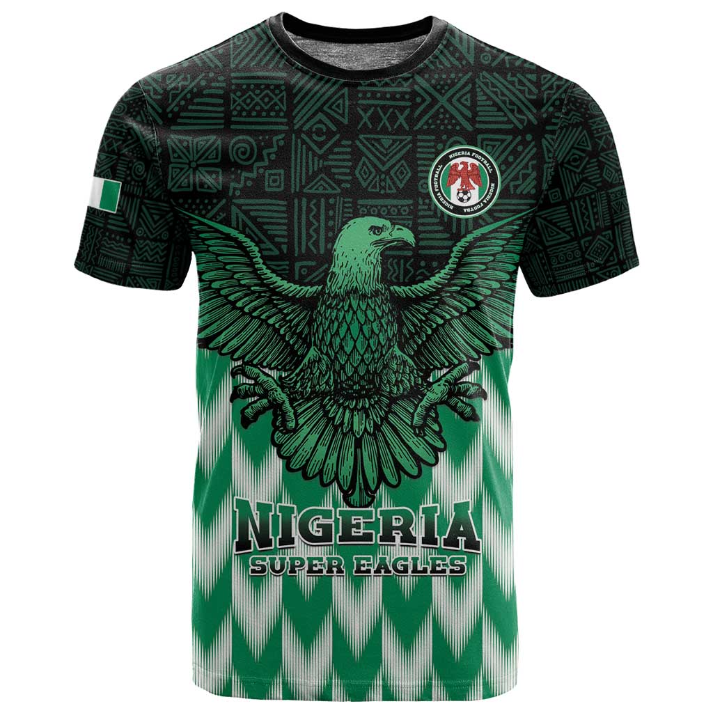 Custom Nigeria Football T shirt African Pattern