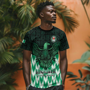 Custom Nigeria Football T shirt African Pattern