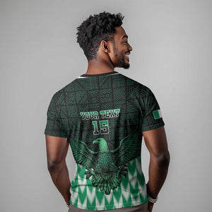 Custom Nigeria Football T shirt African Pattern