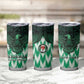 Custom Nigeria Football Tumbler Cup African Pattern