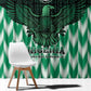 Custom Nigeria Football Window Curtain African Pattern