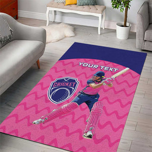 Custom Afro South Africa Cricket Area Rug Go Paarl