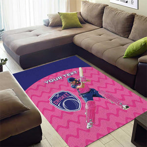 Custom Afro South Africa Cricket Area Rug Go Paarl