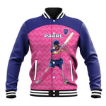 Custom Afro South Africa Cricket Baseball Jacket Go Paarl