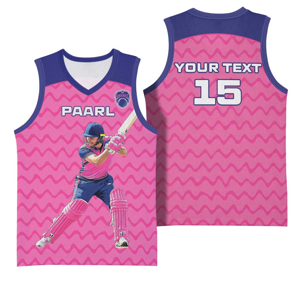 Custom Afro South Africa Cricket Basketball Jersey Go Paarl LT15