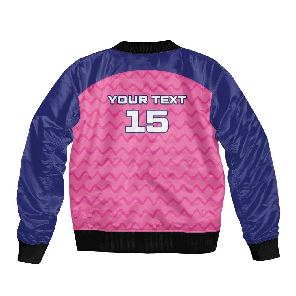 Custom Afro South Africa Cricket Bomber Jacket Go Paarl