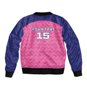Custom Afro South Africa Cricket Bomber Jacket Go Paarl