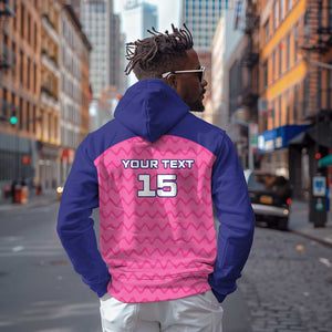 Custom Afro South Africa Cricket Hoodie Go Paarl