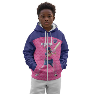 Custom Afro South Africa Cricket Kid Hoodie Go Paarl