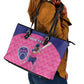 Custom Afro South Africa Cricket Leather Tote Bag Go Paarl