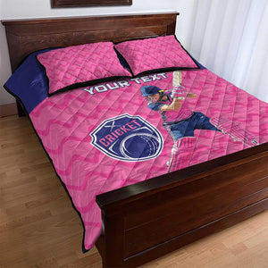 Custom Afro South Africa Cricket Quilt Bed Set Go Paarl