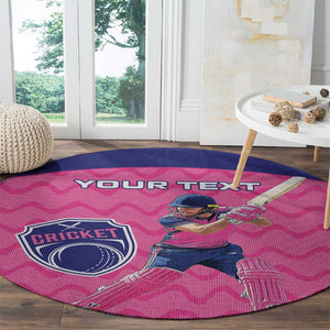 Custom Afro South Africa Cricket Round Carpet Go Paarl