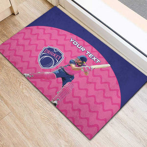 Custom Afro South Africa Cricket Rubber Doormat Go Paarl