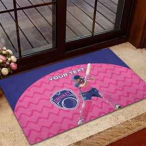 Custom Afro South Africa Cricket Rubber Doormat Go Paarl