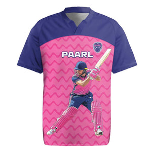 Custom Afro South Africa Cricket Rugby Jersey Go Paarl