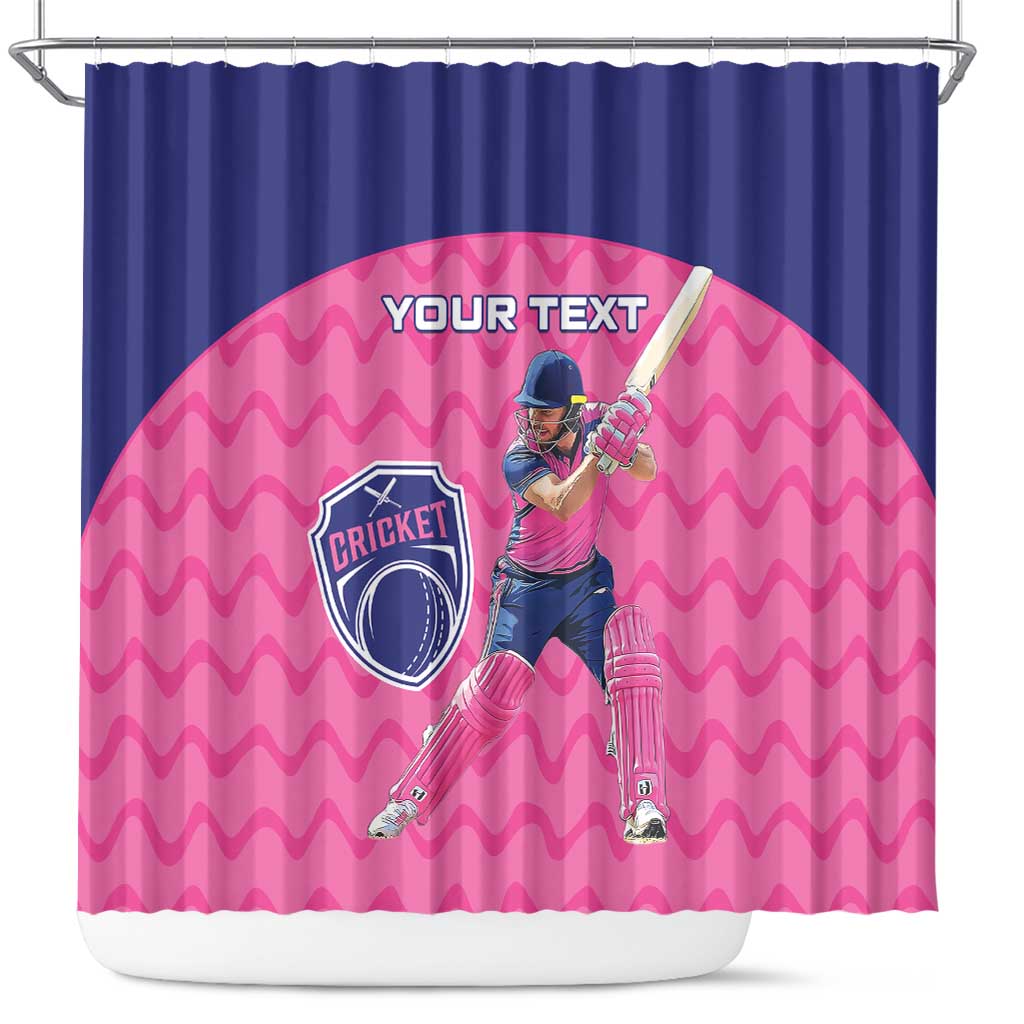 Custom Afro South Africa Cricket Shower Curtain Go Paarl