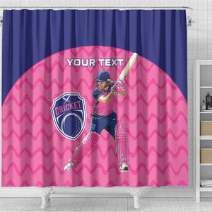 Custom Afro South Africa Cricket Shower Curtain Go Paarl