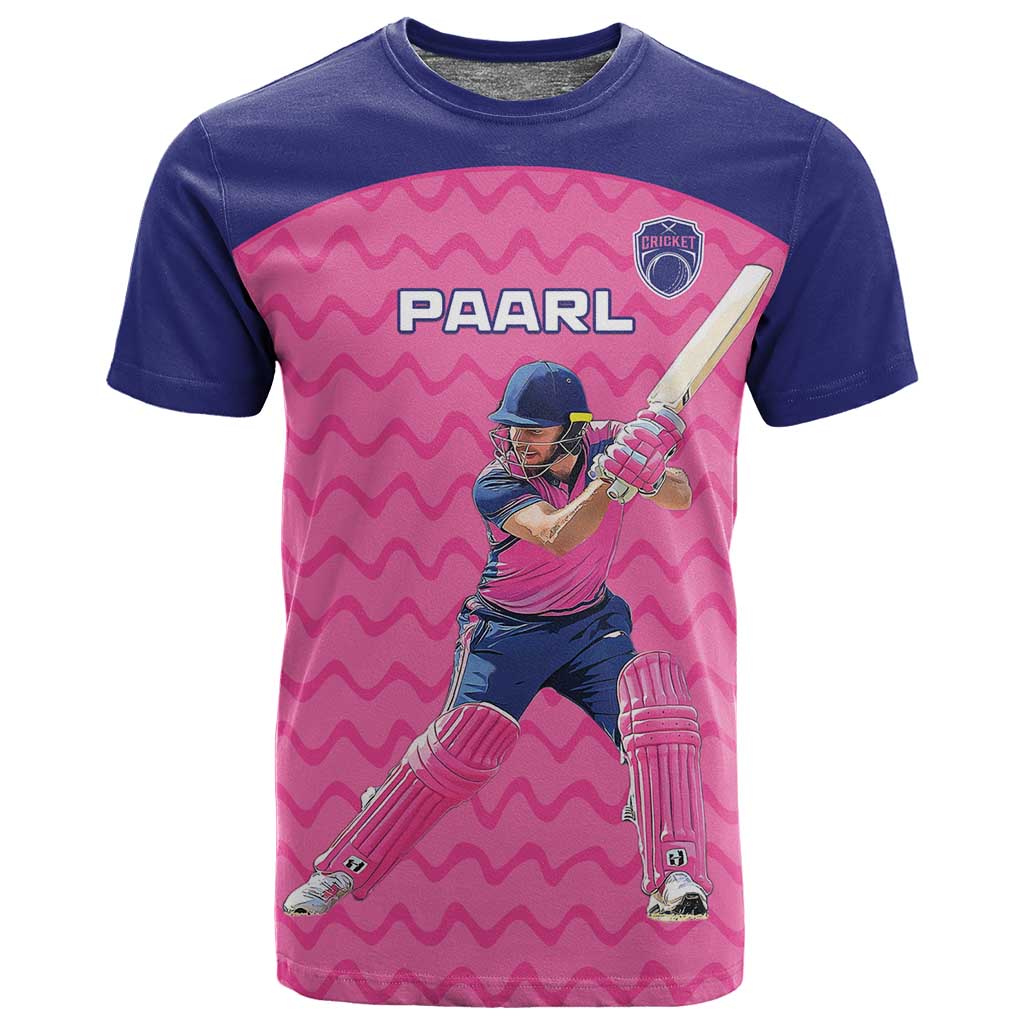 Custom Afro South Africa Cricket T shirt Go Paarl