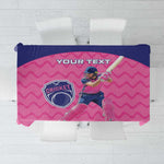 Custom Afro South Africa Cricket Tablecloth Go Paarl
