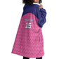 Custom Afro South Africa Cricket Wearable Blanket Hoodie Go Paarl