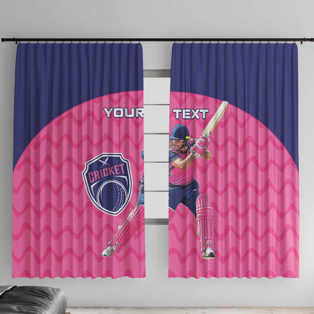 Custom Afro South Africa Cricket Window Curtain Go Paarl