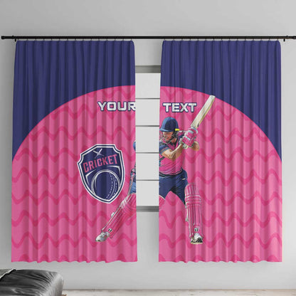 Custom Afro South Africa Cricket Window Curtain Go Paarl