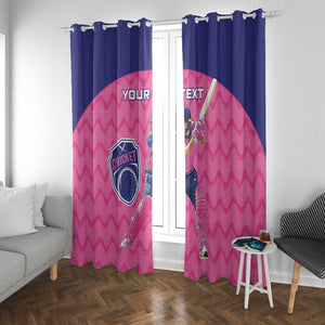 Custom Afro South Africa Cricket Window Curtain Go Paarl