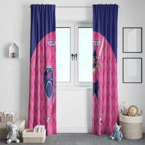 Custom Afro South Africa Cricket Window Curtain Go Paarl