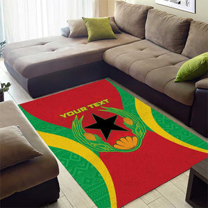 Personalised Afro Cape Verde (1975-1992) Area Rug Mix African Pattern