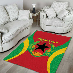 Personalised Afro Cape Verde (1975-1992) Area Rug Mix African Pattern