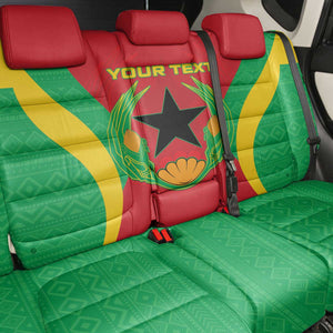 Personalised Afro Cape Verde (1975-1992) Back Car Seat Cover Mix African Pattern