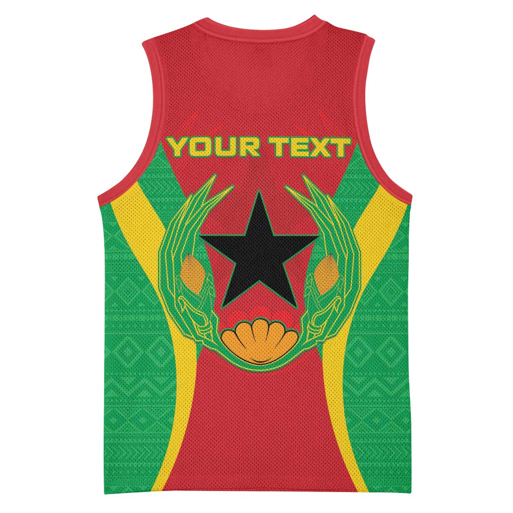 Personalised Afro Cape Verde (1975-1992) Basketball Jersey Mix African Pattern LT15