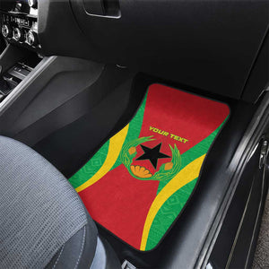 Personalised Afro Cape Verde (1975-1992) Car Mats Mix African Pattern