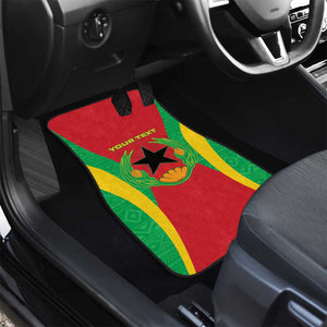 Personalised Afro Cape Verde (1975-1992) Car Mats Mix African Pattern