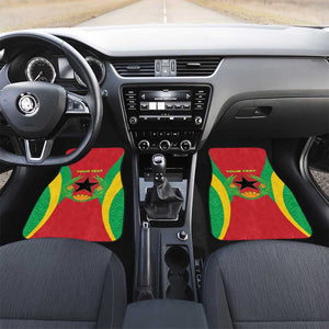 Personalised Afro Cape Verde (1975-1992) Car Mats Mix African Pattern