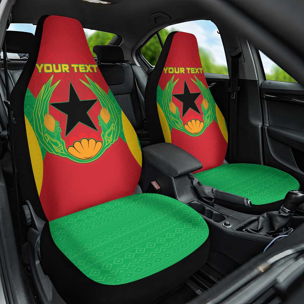 Personalised Afro Cape Verde (1975-1992) Car Seat Cover Mix African Pattern