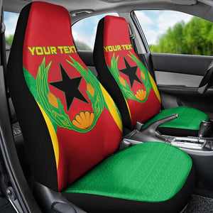 Personalised Afro Cape Verde (1975-1992) Car Seat Cover Mix African Pattern