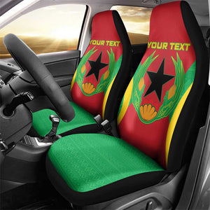 Personalised Afro Cape Verde (1975-1992) Car Seat Cover Mix African Pattern