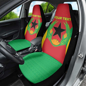 Personalised Afro Cape Verde (1975-1992) Car Seat Cover Mix African Pattern