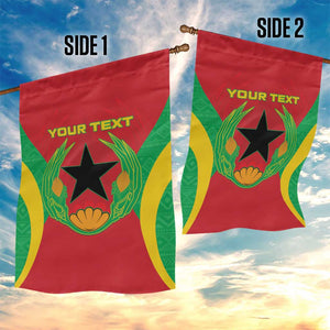 Personalised Afro Cape Verde (1975-1992) Garden Flag Mix African Pattern