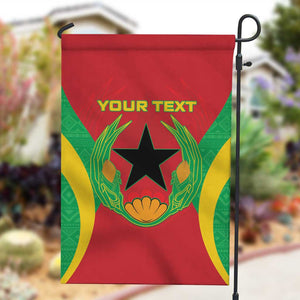 Personalised Afro Cape Verde (1975-1992) Garden Flag Mix African Pattern