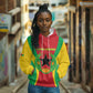 Personalised Afro Cape Verde (1975-1992) Hoodie Mix African Pattern