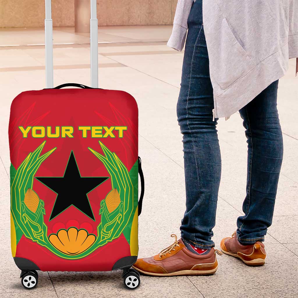 Personalised Afro Cape Verde (1975-1992) Luggage Cover Mix African Pattern