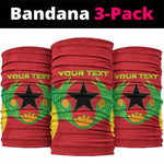 Personalised Afro Cape Verde (1975-1992) Neck Gaiter Mix African Pattern LT15