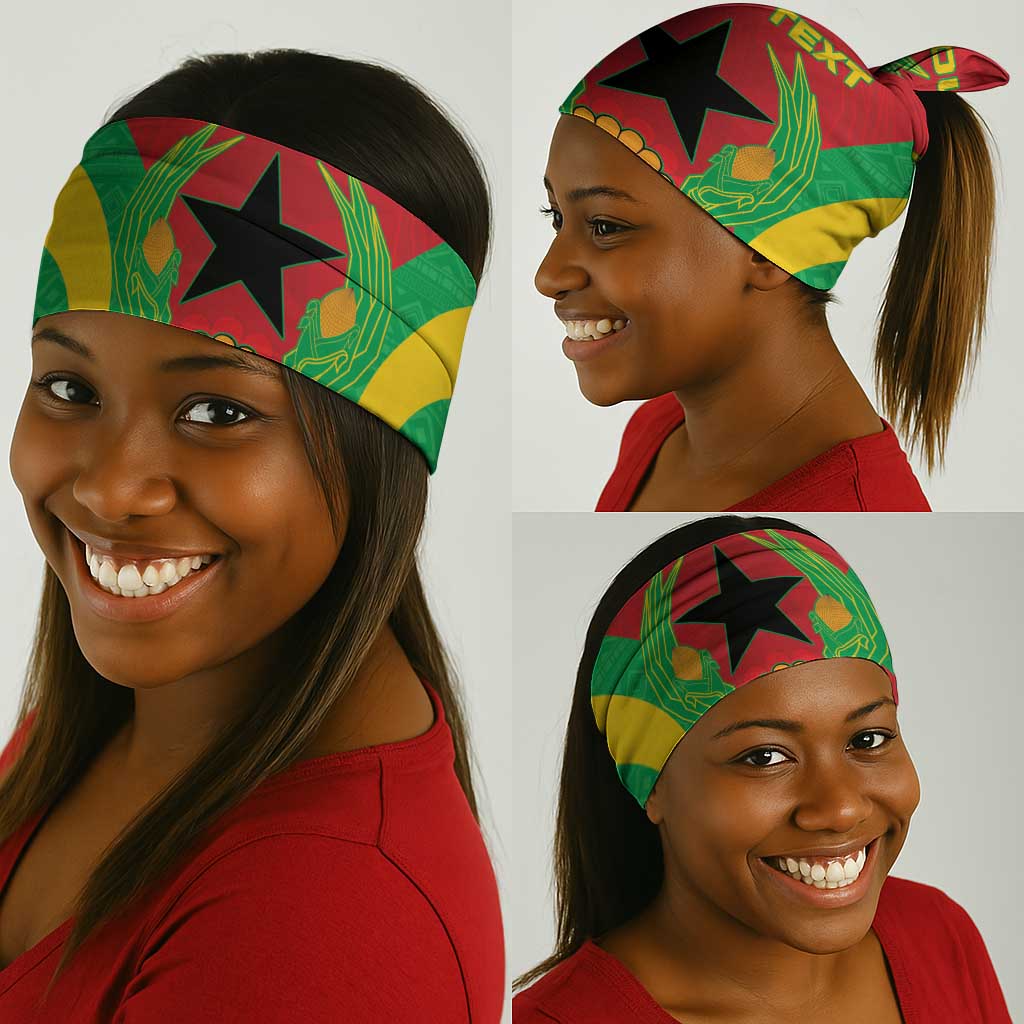 Personalised Afro Cape Verde (1975-1992) Neck Gaiter Mix African Pattern LT15