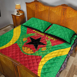 Personalised Afro Cape Verde (1975-1992) Quilt Bed Set Mix African Pattern